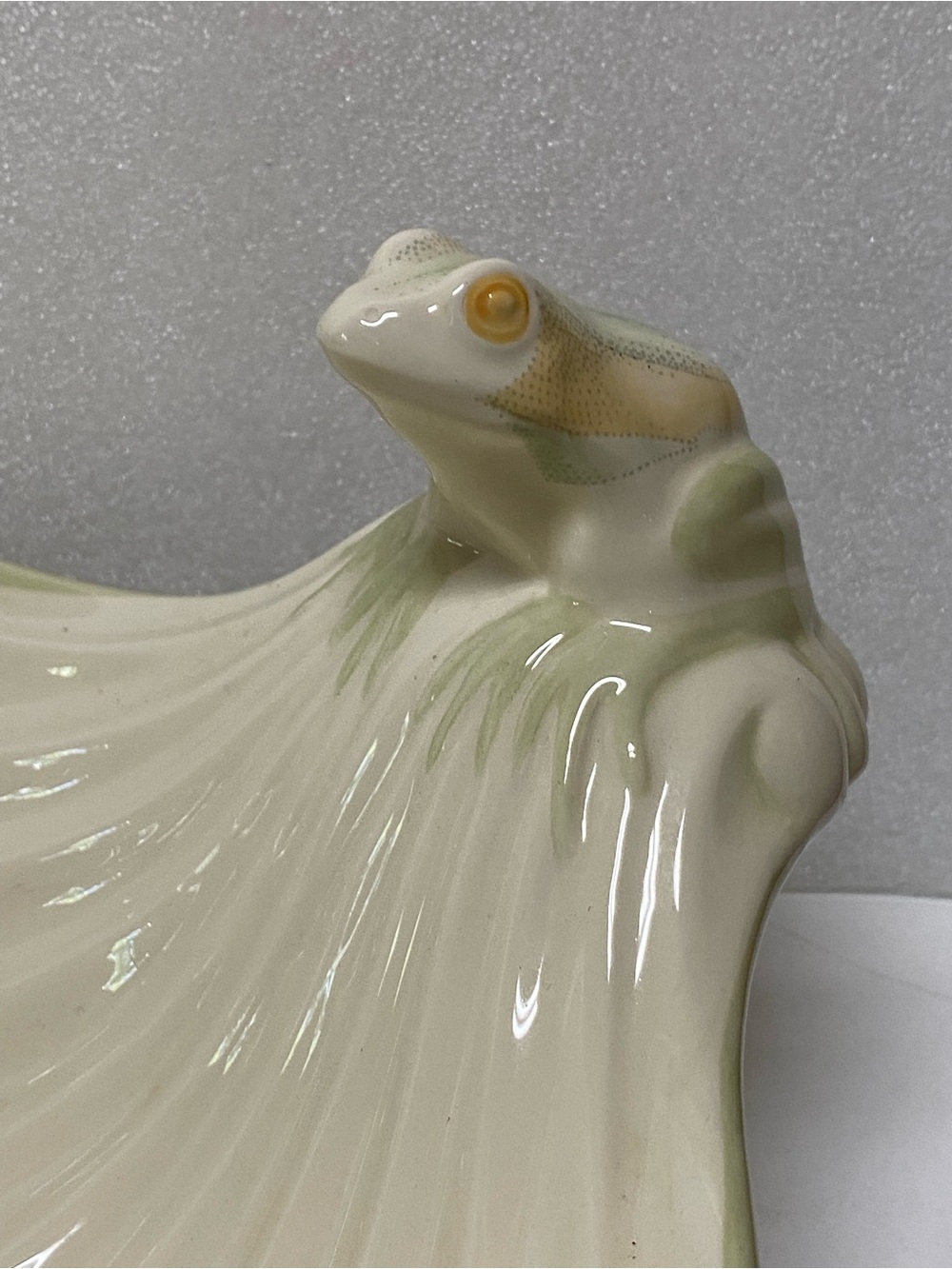 Lenox Leaf Frog Platter Fruit Bowl Centerpiece